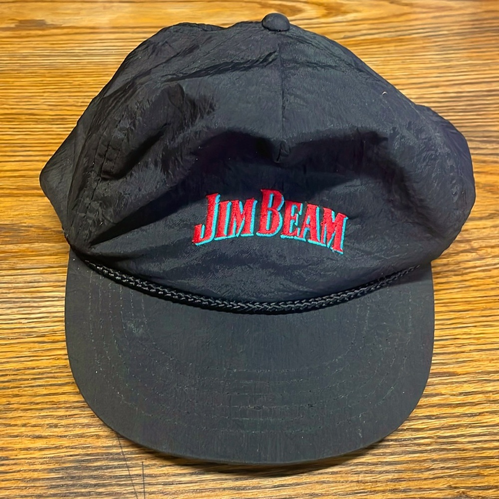 Vintage Nylon Jim Beam Hat